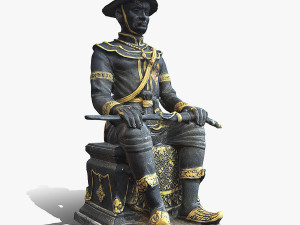 The Great King Taksin 3D मॉडल