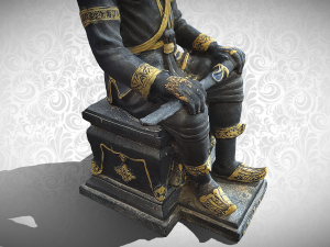 The Great King Taksin 3D Model