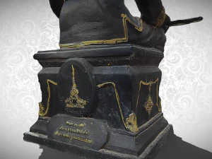 The Great King Taksin 3D Model