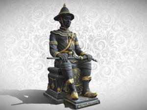 The Great King Taksin 3D Model
