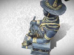 The Great King Taksin 3D Model