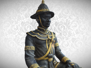 The Great King Taksin 3D Model