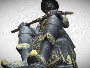 The Great King Taksin 3D Model