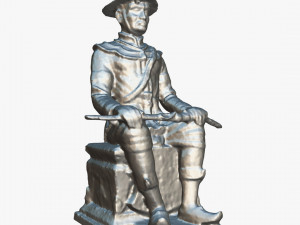 The Great King Taksin 3D Model