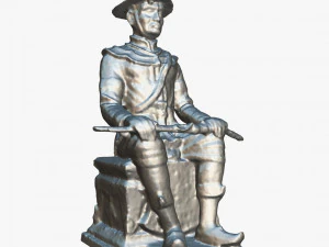 The Great King Taksin 3D Model