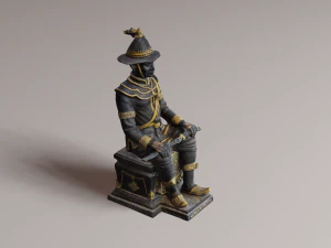 The Great King Taksin 3D Model