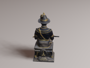 The Great King Taksin 3D Model