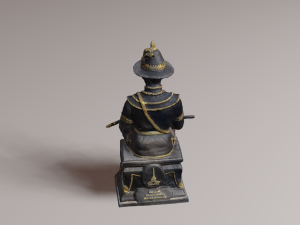 The Great King Taksin 3D Model