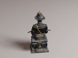 The Great King Taksin 3D Model