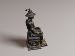 The Great King Taksin 3D Model