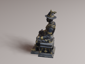 The Great King Taksin 3D Model