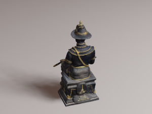 The Great King Taksin 3D Model