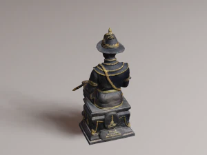 The Great King Taksin 3D Model