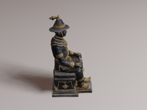 The Great King Taksin 3D Model