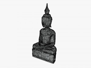 Buddha wood Modelo 3D