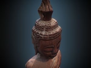Buddha wood Modelo 3D
