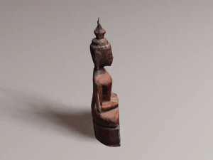 Buddha wood 3D Model