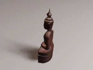 Buddha wood 3D Model
