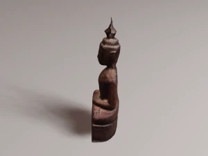 Buddha wood 3D Model