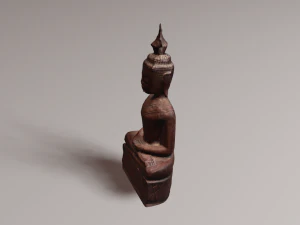 Buddha wood 3D Model
