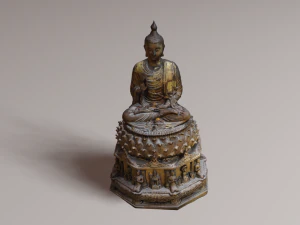 Buddha 5 V2 3D Model