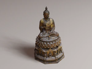 Buddha 5 V2 3D Model