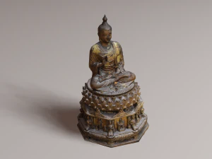 Buddha 5 V2 3D Model