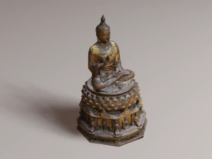 Buddha 5 V2 3D Model
