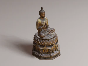 Buddha 5 V2 3D Model