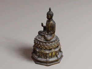Buddha 5 V2 3D Model