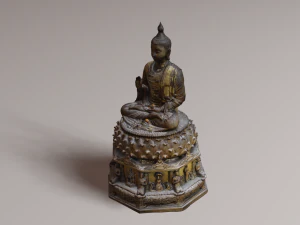 Buddha 5 V2 3D Model