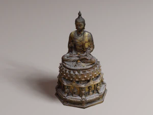 Buddha 5 V2 3D Model
