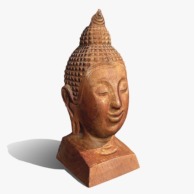 Buddha 7 3D 模型 .c4d .max .obj .3ds .fbx .stl .blend 