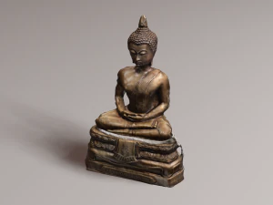 Budda 9 Modello 3D