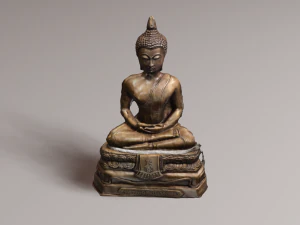 Budda 9 Modello 3D