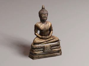 Budda 9 Modello 3D