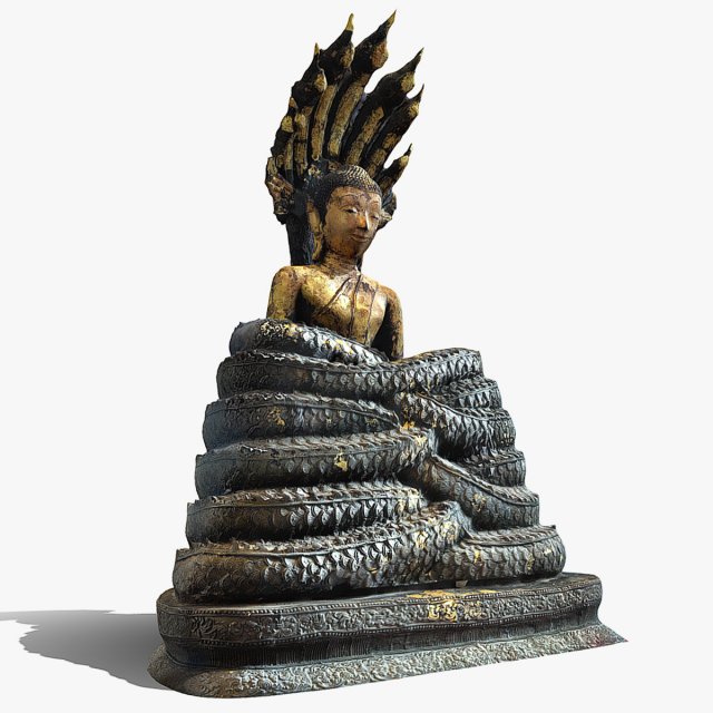 Buddha 19 3D 모델 .c4d .max .obj .3ds .fbx .stl .blend 