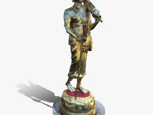 Buddha 22 stand 3D Model