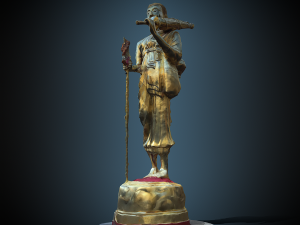 Buddha 22 stand 3D 모델