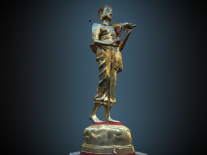 Buddha 22 stand 3D 모델