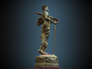 Buddha 22 stand 3D 모델
