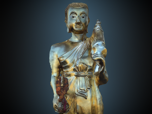 Buddha 22 stand 3D 모델