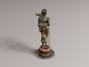 Buddha 22 stand 3D 모델