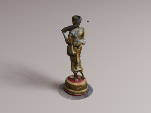 Buddha 22 stand 3D 모델