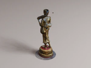 Будда 22 стенд 3D Модель