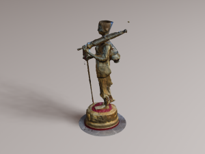 Buddha 22 stand 3D 모델
