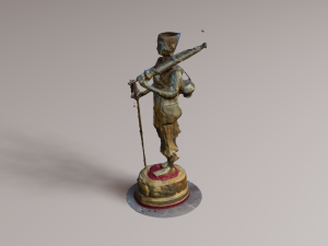Buddha 22 stand 3D 모델