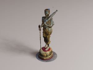 Buddha 22 stand 3D 모델