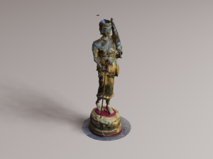 Buddha 22 stand 3D 모델