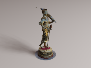 Buddha 22 stand 3D 모델